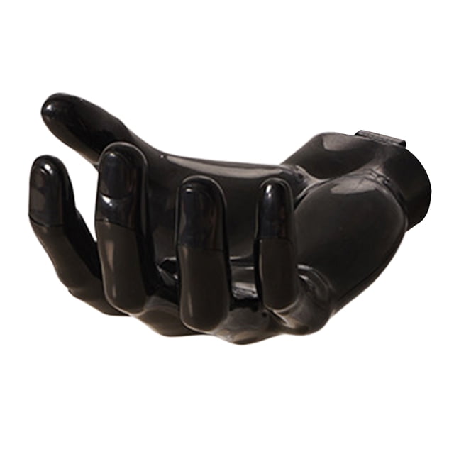 Flmtop Wall Hook Punch-free Trace-less Eco-friendly Creative Convenient Decorative Resin Hand Shape Storage Hook Key Accessories