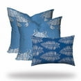 thumbnail image 7 of HomeRoots Blue, White Crab Blown Seam Coastal Throw Indoor Outdoor Pillow, 7 of 7