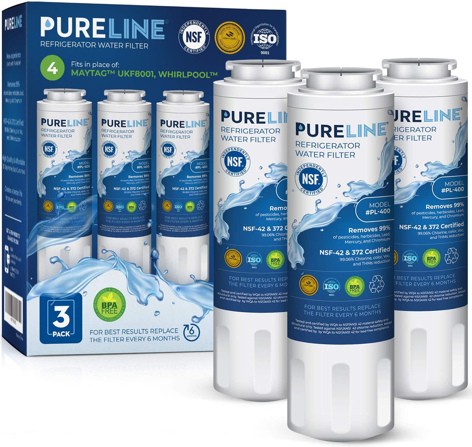 Maytag UKF8001 & Everydrop 4 (EDR4RXD1) Water Filter Replacement