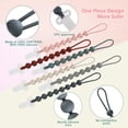 thumbnail image 3 of Broches para chupete de silicona Slotic, paquete de 6, sin BPA, para dentición, 3 of 7