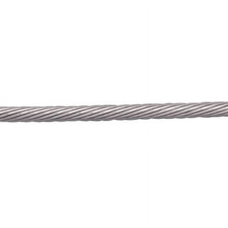 STAINLESS WIRE ROPE CABLE, 7 X 19, 1/2, 316 SS (SOLD IN 1000' SPOOL) 
