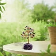 thumbnail image 5 of Amethyst Tree of Life - Purple Healing Stone Desk Decor - Spiritual Gifts for Women, Meditation & Reiki Energy - Housewarming, Birthday Present for Mom & Sister, 5 of 6