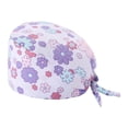 thumbnail image 1 of Unisex Scrub Hat Breathable Printed Doctor Cap For Hospitality Use Beret Style Comfort Fit For Everyday Wear, 1 of 2