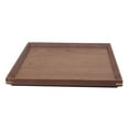 thumbnail image 3 of Bandeja para servir, plato rectangular de madera para té, fruta, comida para comer, trabajar en la cocina, dormitorio, 25 X 25, 3 of 5