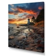 thumbnail image 2 of Designart "Rhode Island horizon" Cityscapes Canvas Wall Art, 2 of 5