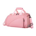 thumbnail image 1 of koolsoo Table Tennis Bag Large Capacity Storage Crossbody Tote for Ping Pong Paddles Pink, 1 of 9