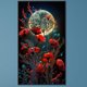 thumbnail image 1 of Cuadros Decorativos 5D bricolaje taladro cuadrado completo diamante pintura amapola Kit hogar decoración arte artesanía Wdftyju embutido en tela, 1 of 9