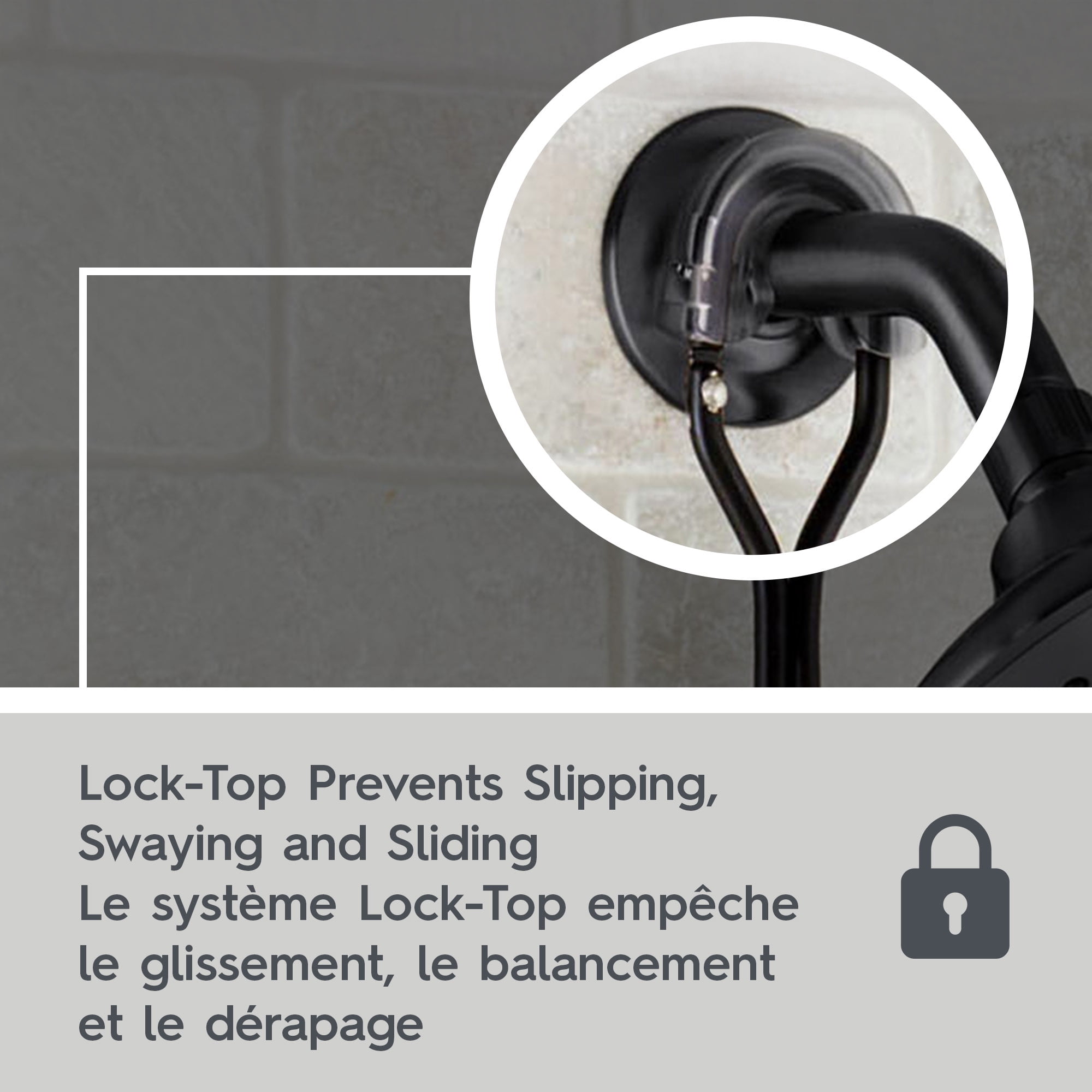 Support de douche ajustable BHG Support de douche ajustable BHG