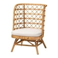 thumbnail image 2 of bali & pari Tania Boho Accent Chair, Light Honey, 2 of 10