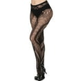 thumbnail image 3 of HBFAGFB Bas Résille pour Femmes Culottes Taille Haute Longues en Soie, 3 of 4