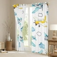 thumbnail image 3 of Castle Fairy Boys Jet Black Out Curtains,Transportation Theme Curtains Pack of 2 (42x63 Each),Cartoon Plane Bedroom Curtains,Luxury Bedroom Decor, 3 of 6