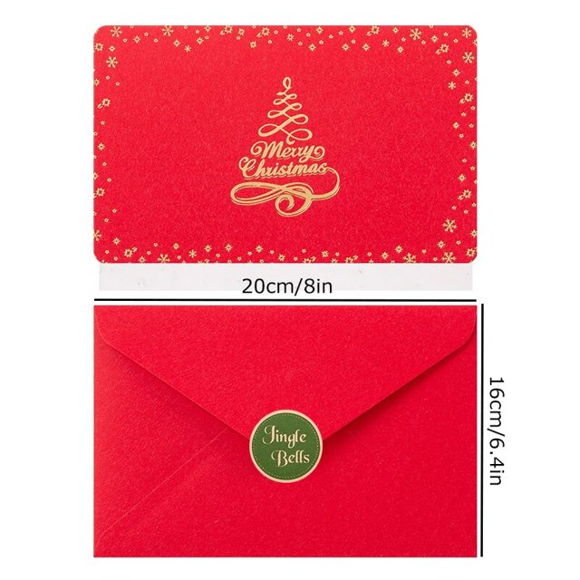 3 juegos de tarjetas de felicitación de bronceado de negocios Tarjetas pequeñas de bricolaje de Navidad Invitaciones de fiesta de Navidad Deseos de vacaciones Feliz Navidad gracias conjunto de tarjeta