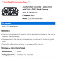 thumbnail image 2 of Auxiliary Fan Assembly - Compatible with 2000 - 2001 Buick Century, 2 of 2