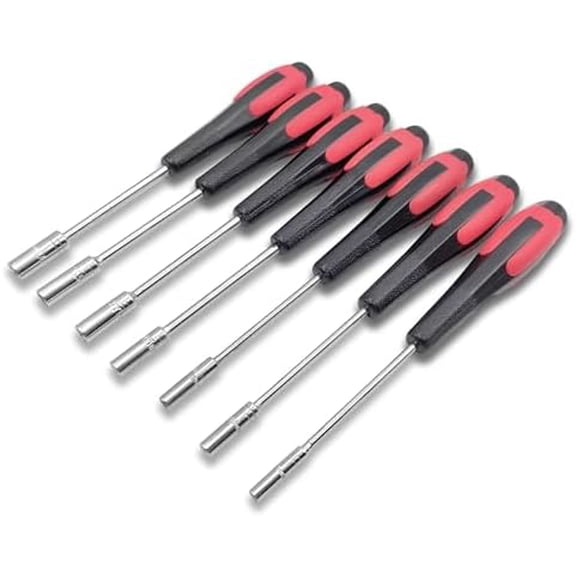Metric Nut Driver Set, 3 to 6mm Hex Screwdriver Socket Set, 7 PCS$$Tools & Hardware Other