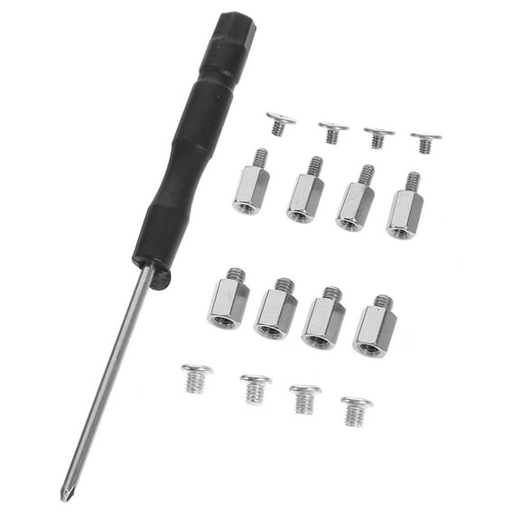 1 Set .2 SSD Mounting Screw Stainless Steel SSD Mounting Fixing Screw