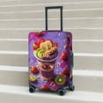 thumbnail image 6 of Naloa Fruit Parfait Colorful Elastic Suitcase Protector, Travel Suitcase Protector Cover Fits 18-32in Suitcase(No luggage included)-Large, 6 of 7