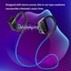 thumbnail image 5 of Methold Auricular Auricular inalámbrico en la oreja Auricular deportivo estéreo compatible con Bluetooth Auricular recargable, negro Cables de audio/vídeo azul, 5 of 6