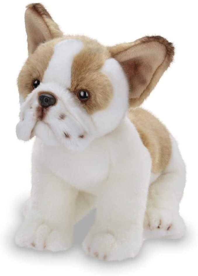 Realistic Plush Stuffed Animal Kids Gifts Toys Puppy Dog 8 Inches Baby Bulldog 