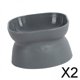 thumbnail image 1 of Juego de Cuencos Elevados para , Diseño Vanguardista 2 piezas, 1 of 7