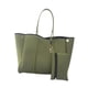thumbnail image 2 of Bolsa de neopreno para mujer con bolsa interior, multiusos, ligera, impermeable, para piscina. Verde, 2 of 9