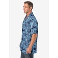 thumbnail image 3 of Men's Big & Tall Tropical Rayon Short-Sleeve Shirt, 3 of 6