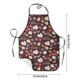 thumbnail image 2 of Uemuo To The Best Mom Printed Bib Apron, Adjustable , Water and Oil Resistant, Cooking Kitchen Chef Apron for Women Men, 2 of 5