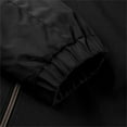 thumbnail image 6 of Fgnfyis Mens Jackets Spring Autumn Business Stand Collar Windbreaker Coat Mens Coat Black M, 6 of 8