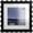 Black-8x8 in, variant on Black 8x8 in Wavy Picture Frame with Tabletop and Wall Mount Display
