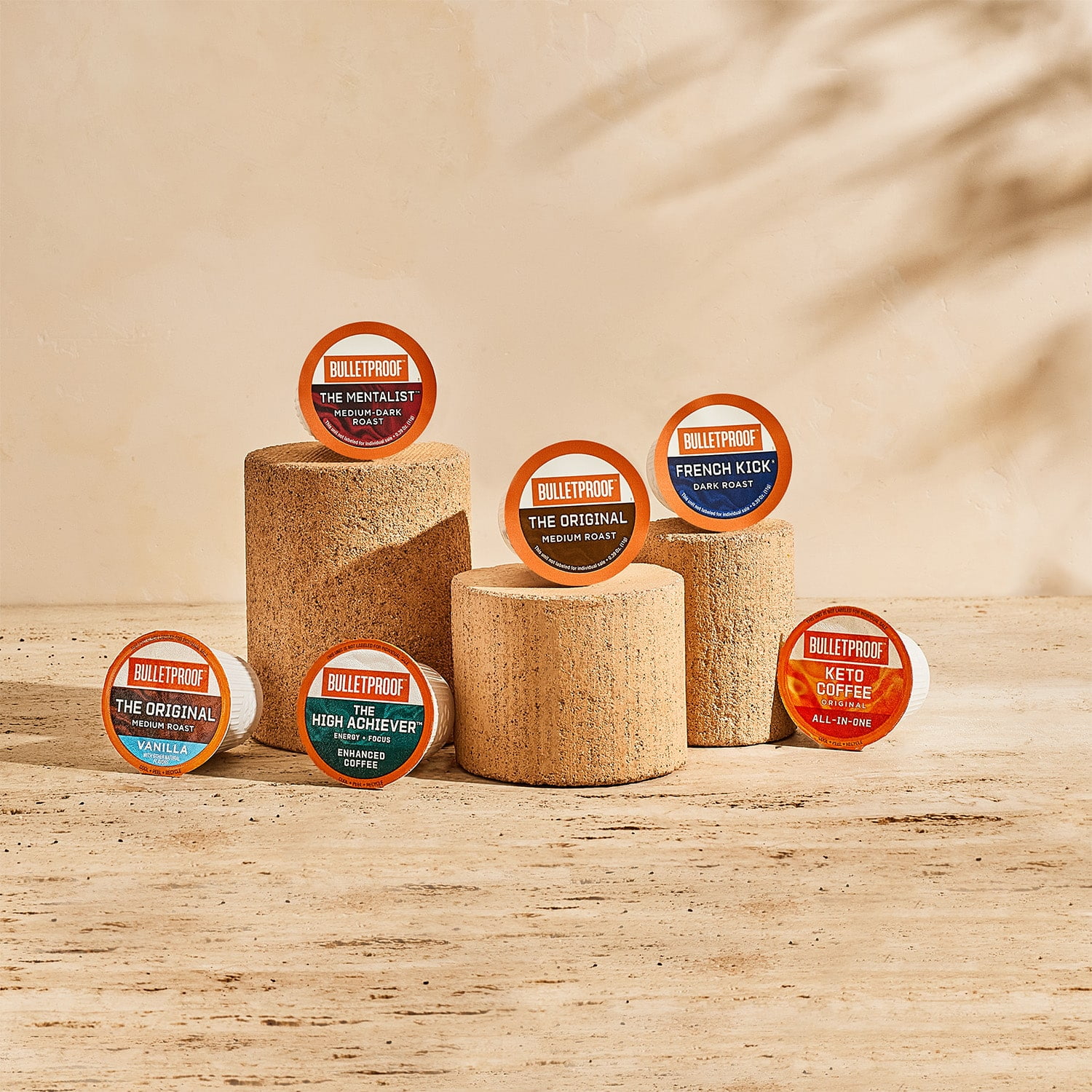 Bulletproof Original Medium Roast Coffee Pods, 24 Count, Single