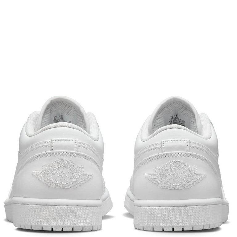 Men's Jordan 1 Low White/White-White (553558 136) - 13 - Walmart.com