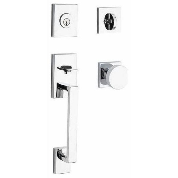 Baldwin Sc.Lajxcon.Csr.Smt La Jolla Smartkey Single Cylinder Keyed Entry Handleset -