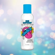 Smack Blue Raspberry Scented Warming & Lickable Massage Oil by Little Genie - 2oz