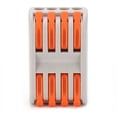 thumbnail image 1 of Terminal de abrazadera de bloque de cables, conector de conductor de abrazadera de bloque de cables de 5 piezas Conector de bloque de terminales rápido multifuncional, 1 of 9