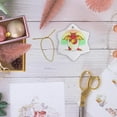 thumbnail image 6 of 3drose, Red Baby Dragon in Cracked Egg, 3 inch Snowflake Porcelain Ornament, 6 of 7