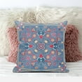 thumbnail image 5 of Amrita Sen Designs  18 x 18 in. Paisley Leaf Geo Broadcloth Indoor & Outdoor Zippered Pillow - Multi Color, 5 of 5