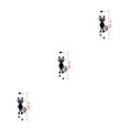 thumbnail image 3 of jesticaly Cat Light Switch Sticker Decal Vinyl Art Wall Sticker Lightswitch Black Kitten 1pcs #5 3Set, 3 of 6