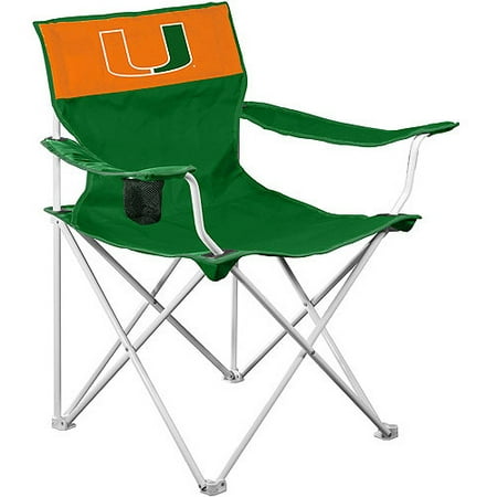 Logo Chair NCAA Miami Canvas Chair