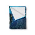 thumbnail image 2 of Diver Soft Flannel Fleece Throw Blanket, Picturesque of a Tropical Coral Reef Setting in the Ocean Small Sea Creatures, Cozy Plush for Indoor and Outdoor Use, 70" x 90", Multicolor, by Ambesonne, 2 of 6