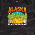 thumbnail image 4 of Inktastic Alaska Camping Vacation Boys or Girls Baby Bodysuit, 4 of 5
