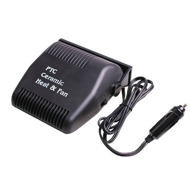 Space Heater, 12V Portable Electric Heaters for Indoor Use with Thermostat and Overheat Protection PTC Fast Heating for Office Bedroom Home