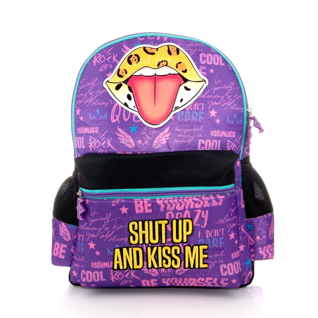 Mochila Los Polinesios Shut Up And Kiss Me Atmpacks ATM0056-20BP