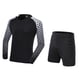 thumbnail image 5 of Uniforme de portero, traje de portero de fútbol, ​​poliéster, regalo, negro, versátil, para niños S, 5 of 9