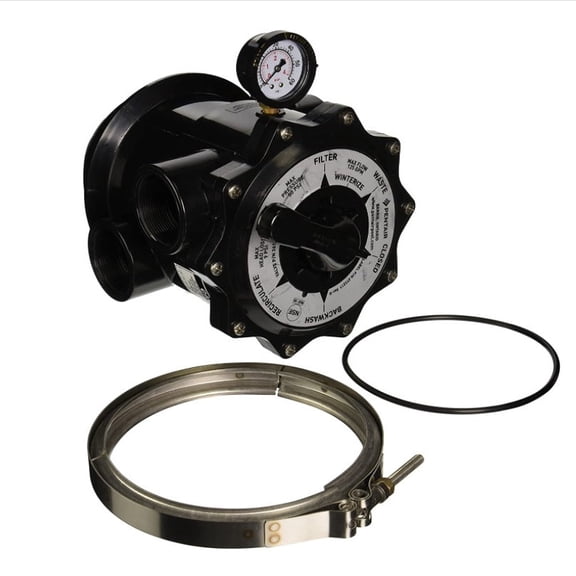 2-Inch 6-Way Clamp Style Valve Replacement Tagelus Pool and Spa Sand Filter