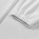 thumbnail image 5 of Pantalones largos para hombre, color liso, con bolsillo, cintura elástica, cordón ajustable, de poliéster, 5 of 8