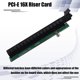 thumbnail image 4 of 2X Tarjeta Adaptadora de Tarjeta Gráfica PCI-e Tarjeta Vertical Tiny 4 para Modelos de la Serie Tiny4 M720Q 01AJ940 Tarjeta Vertical PCIE, 4 of 8