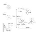 thumbnail image 4 of Sumerain Brushed Gold Shower Faucet Set,Shower System Anti-scald Pressure Balance Valve with Check Valves, 4 of 8