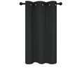 thumbnail image 3 of ZOPZO 1 Piece Blackout Curtain, Thermal Insulated Window Drapes, 42Wx45L inch, Black, 3 of 7