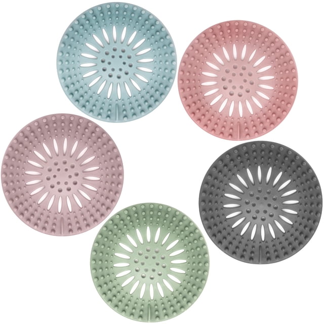 Fundas para desagüe de ducha Gotega, paquete de 5 unidades, de silicona