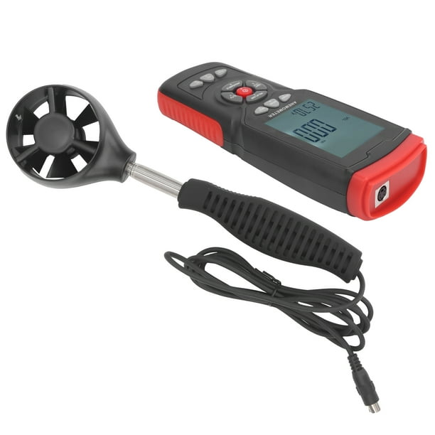 Anemómetro Portátil GT8913, Medidor De Humedad Y Temperatura De Velocidad Del Viento Digital Industrial