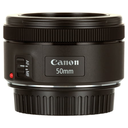 Canon EF 50mm f/1.8 STM Lens, Compatible with EOS DSLR Cameras, Fixed Focal Length, Portraits and Low Light Photography